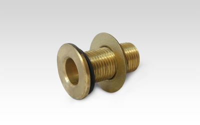 Отвод из бака в сборе 1/2" (латунь) Выпуск резервуарный