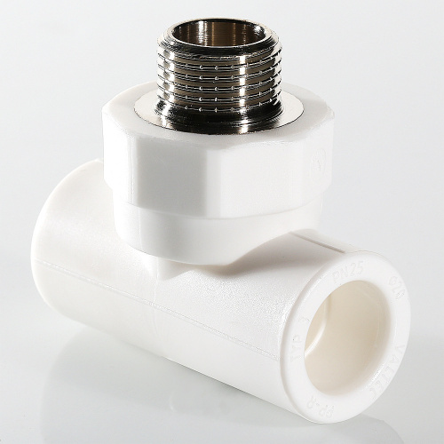 Тройник PPR с переходом на НАР. Р. 20х3/4" VALTEC полипропиленовый VTp.733.0.02005