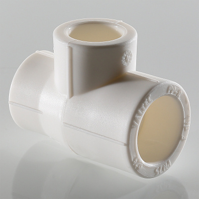 Тройник переходной PPR 50-20-50мм VALTEC полипропиленовый VTp.735.0.050020050
