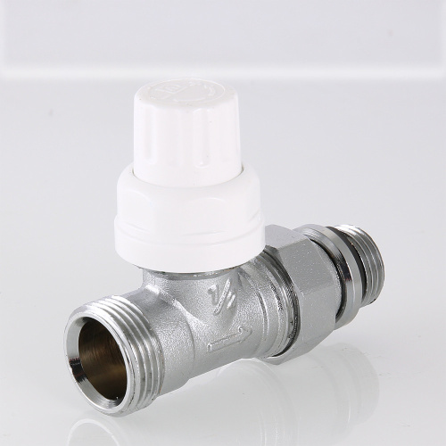 Клапан термостатический для рад. прямой  VALTEC 1/2"  (с доп. уплотнением) Евроконус VT.032.NER.04