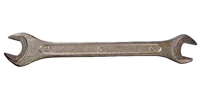 Ключ рожковый ЗУБР Т-80 9 х 11 мм,Cr-V сталь,покрытие - зеленый цинк.