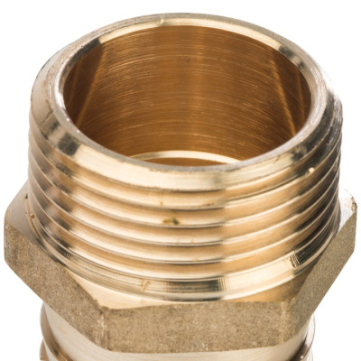 Фитинг STOUT Штуцер латунный  НР 1" x 25  SFT-0035-000125 