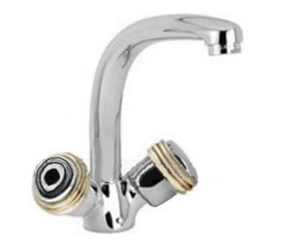 114 REGIA  Смеситель для мойки, излив 150 мм. с классической кран-буксой MOFEM