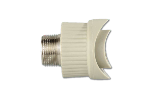 Вварное седло 63 х 3/4"  Наружняя резьба               полипропилен FV-Plast Чехия (серый) 237063032