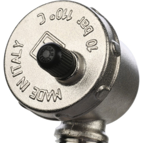 Воздухоотводчик автоматический угловой 1/2" Резьба наружная   SVS-0012-000015 STOUT