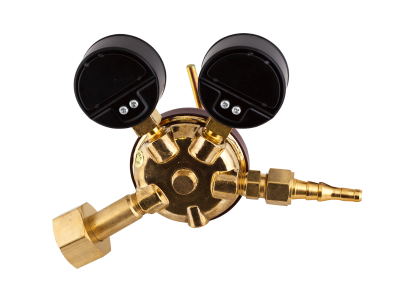 Регулятор гелиевый Сварог Г-70-5 (1C008-0028-HE-FL), манометры с поверкой СВАРОГ