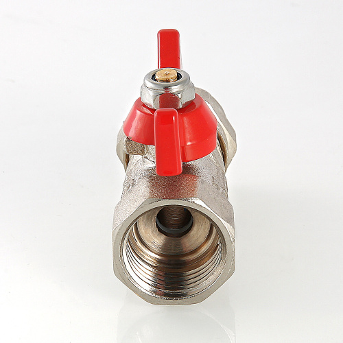 Кран шаровый под обжим, рукоятка бабочка 16х1/2 вн.  VALTEC  VT.342.N.1604