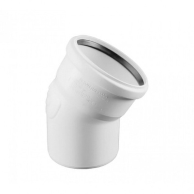 Отвод DN 90 x 30 мм   REHAU Raupiano Plus (Цвет Белый)     