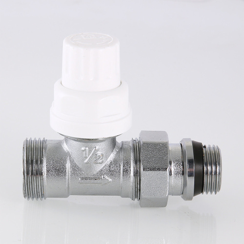 Клапан термостатический для рад. прямой  VALTEC 1/2"  (с доп. уплотнением) Евроконус VT.032.NER.04